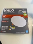 Halo Ultra Thin Canless Downlight Slim Edge 6" 1140 Lumen HLBPH6099FS1EMWR. Fixed Price $10.00.