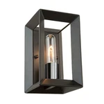 Artcraft Vineyard 9" Wall Light, Black & Chrome - AC10060BC. Fixed Price $119.99.