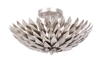Crystorama Lighting Group 505 Broche 16"W 4 Semi-flush Silver. Fixed Price $349.99.