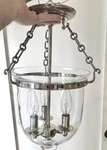 Hudson Valley Lighting Bell Jar Chrome Pendant Hampton. Fixed Price $200.00.