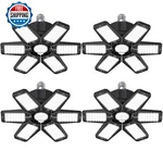 Hapylumi 4-PACK 180W 18000LM 6500K Led Garage Ceiling Lights Daylight E26/E27. Fixed Price $80.05.
