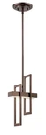Nuvo Lighting 62/126 5-5/8"W Abstract Integrated Led Mini Bronze. Fixed Price $271.99.