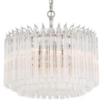 Crystorama Lighting Group LOF-5005 Lofton 18"W Pendant / Nickel. Fixed Price $1198.40.