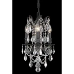 Elegant Rosalia Light 13" Royal Cut Pendant, Bronze/clear 9203D13DB-RC. Fixed Price $604.00.