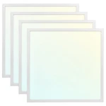 Luxrite 2X2 Ft Led Flat Panel Light 30/35/40W Cct 3750/4375/5000LM Etl 4-PACK. Fixed Price $279.99.