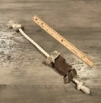 The Knotty Antler 100% Natural Elk & Rope **oregon Works**. Fixed Price $24.79.