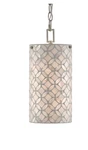 Currey & Company Ellison Pendant Light Pearl/antique Silver Leaf Nib $651. Fixed Price $349.99.
