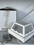 Wave 156FM-WH Inch Marlex Townhouse Ceiling Light White 4.75 8.25 Frosted. Fixed Price $5.00.