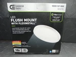 Commercial Electric Flexinstall Led 14 White Disklight Recessed Ceiling. Fixed Price $10.50.