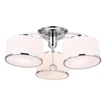 Cwi Lighting Frosted 3 Drum Shade Metal Flush Mount Chrome. Fixed Price $171.67.