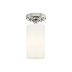 Innovations Lighting 434-1F-10-4 Crown Point Flush Nickel. Fixed Price $180.40.