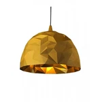 Diesel With Foscarini Rock Pendant Lamp Gold Finish, Modern Industrial Designer. Fixed Price $250.00.