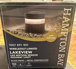 Hampton Bay Lakeview Led Motion Sensor Low Voltage Pathway Light, Black, 106 Lm. Fixed Price $20.00.