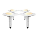 4 Pack 5/6 Inch 5CCT Led Can Gimbal Retrofit Recessed Downlight, Adjust.... Fixed Price $100.18.