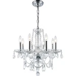 Elegant Lighting V7838D20C/RC Princeton Mini Chandelier Chrome. Fixed Price $346.00.