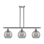 Innovations Lighting 516-3I 10 36 Athens Deco Swirl Chandelier Brushed Satin. Fixed Price $677.60.