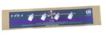 Cole (6 Fixtures Per Box) Brushed Nickel Cylinder Fixed Track Light 29". Fixed Price $270.00.