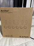 Arcfox 15W 3000K Led Track Lighting Heads 6 Pack Dimmable Type Wht. Fixed Price $34.99.