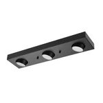 Globe Electric Black Track Lighting Fixture 3 Integrated Led Dimmable. Fixed Price $98.29.