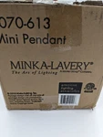 Minka Lavery Light 5" Wide Mini Pendant 3070-613 Polished Nickel. Fixed Price $67.15.
