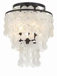 Crystorama Lighting Group BRI-3003 Brielle 13"W Flush Bronze. Fixed Price $270.00.