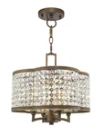 Livex Lighting 50574-64 Gramercy 4-LIGHT Convertible Mini Chandelier/ceiling. Fixed Price $451.51.