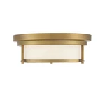Savoy House 2-LIGHT 4.5" Ceiling Light, Natural Brass M60062NB. Fixed Price $130.00.