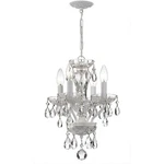 Crystorama 5534-WW-CL-I Welton Mini Chandelier Wet White. Fixed Price $210.82.
