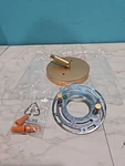 Replacement Top Plate Mounting Bracket For Bubble Uolfin Gold Sputnik Chandelier. Fixed Price $28.88.