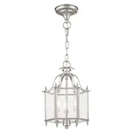 Livex Lighting 4403-91 Home Basics Brushed Nickel Hanging Lantern. Fixed Price $91.47.
