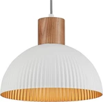 Elyona Modern Ash Wood Pendant Light Fixtures 12" Hanging Lamp Nordic White Meta. Fixed Price $49.99.