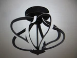 Artika Meridian 12 In. 1-LIGHT Modern Black Integrated Led Flush Mount. Fixed Price $56.95.