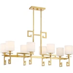 Savoy House Lighting 1-2305-8-260 Quatrain Island True Gold. Fixed Price $323.33.
