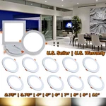 2/3/4/5/6/7/8/9/11-INCH Recessed Lighting Canless Led Ceiling Fixture. Fixed Price $65.99.