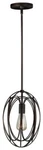 New Vaxcel Light Mini Pendant - Solstice Collection Burnished Bronze P0015. Fixed Price $69.95.