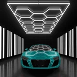 Led Hexagon - Larger Size Lights, 6500K Cool White 14 Pack,. Fixed Price $283.98.