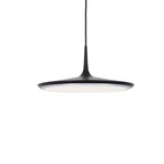 Kuzco Disc 16" Led Pendant, Black/white Acrylic Diffuser PD46216-BK. Fixed Price $580.00.