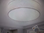 Tozing 15 In. Modern White Integrated Led Dimmable Novelty Star Flush Mount. Fixed Price $37.95.