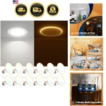 12 Pack 5/6 Inch 5CCT Led Recessed Can With Night Light, 2700K/3000K/40.... Fixed Price $122.28.