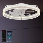 20 Inch Ceiling Fans With Lights And Remote, Flush MOUNT,3CCT 3000-6500K Dimm.... Fixed Price $87.09.