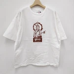 Cal Line CL211-081 21SS Size M Short Sleeve T-shirt White 3-0503S. Fixed Price $67.00.