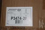 Progress Lighting Trinity Hall & Foyer Pendant Antique Bronze 18" X 24". Fixed Price $97.85.