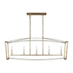 Feiss Generation Lighting-sean Lavin-linear Chandelier 5 Steel Period. Fixed Price $882.79.