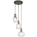 Kichler Riviera Light Pendant, Olde Bronze - 43952OZ. Fixed Price $514.99.