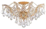 Crystorama Maria Theresa 19" Wide Gold Ceiling Light Fixture. Fixed Price $598.00.