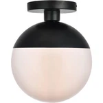 Elegant Lighting LD6066 Eclipse 10"W Semi-flush Globe Black. Fixed Price $88.00.