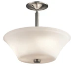 Kichler 43669NI Aubrey 3-LIGHT Semi Flush In Brushed Nickel. Fixed Price $164.97.
