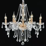 New Elegant Crystal Glass Chandelier 6-8 Pendant Ceiling Lighting Fixture. Fixed Price $61.99.