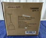 Allen + Roth Mackenzie Brushed Gold Transitional Clear Glass Mini Pendant Light. Fixed Price $39.78.