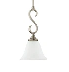 Sea Gull Lighting 61360-965 Rialto Mini Pendant Antique Brushed Nickel. Fixed Price $44.99.